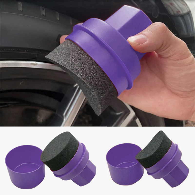 Curved Car Tire Waxing Sponge  - đánh giá và giá Wax Applicator Pad