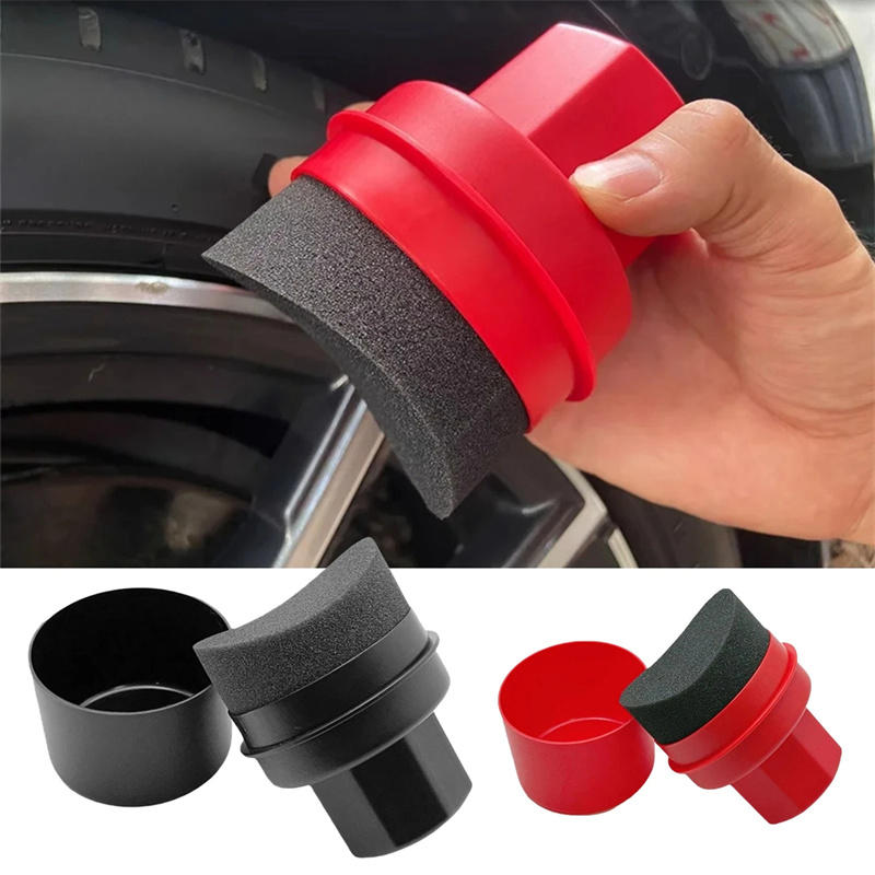 Curved Car Tire Waxing Sponge  - đánh giá và giá Wax Applicator Pad