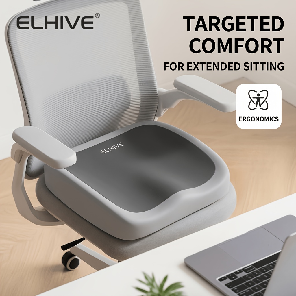 1Pc Ergonomic Memory Foam Seat - đánh giá và giá Seat Cleaner Fabric
