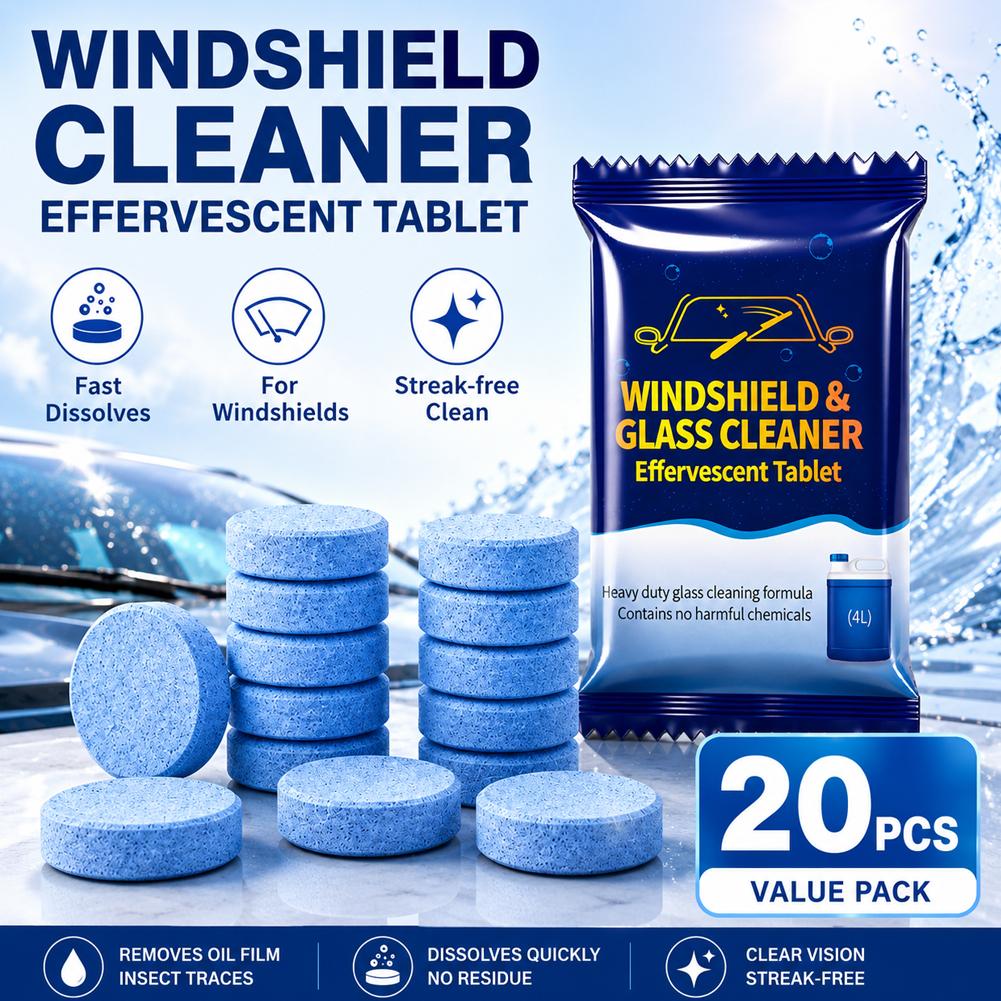 Car Windshield Washer Efferves - đánh giá và giá Glass Cleaner Streak