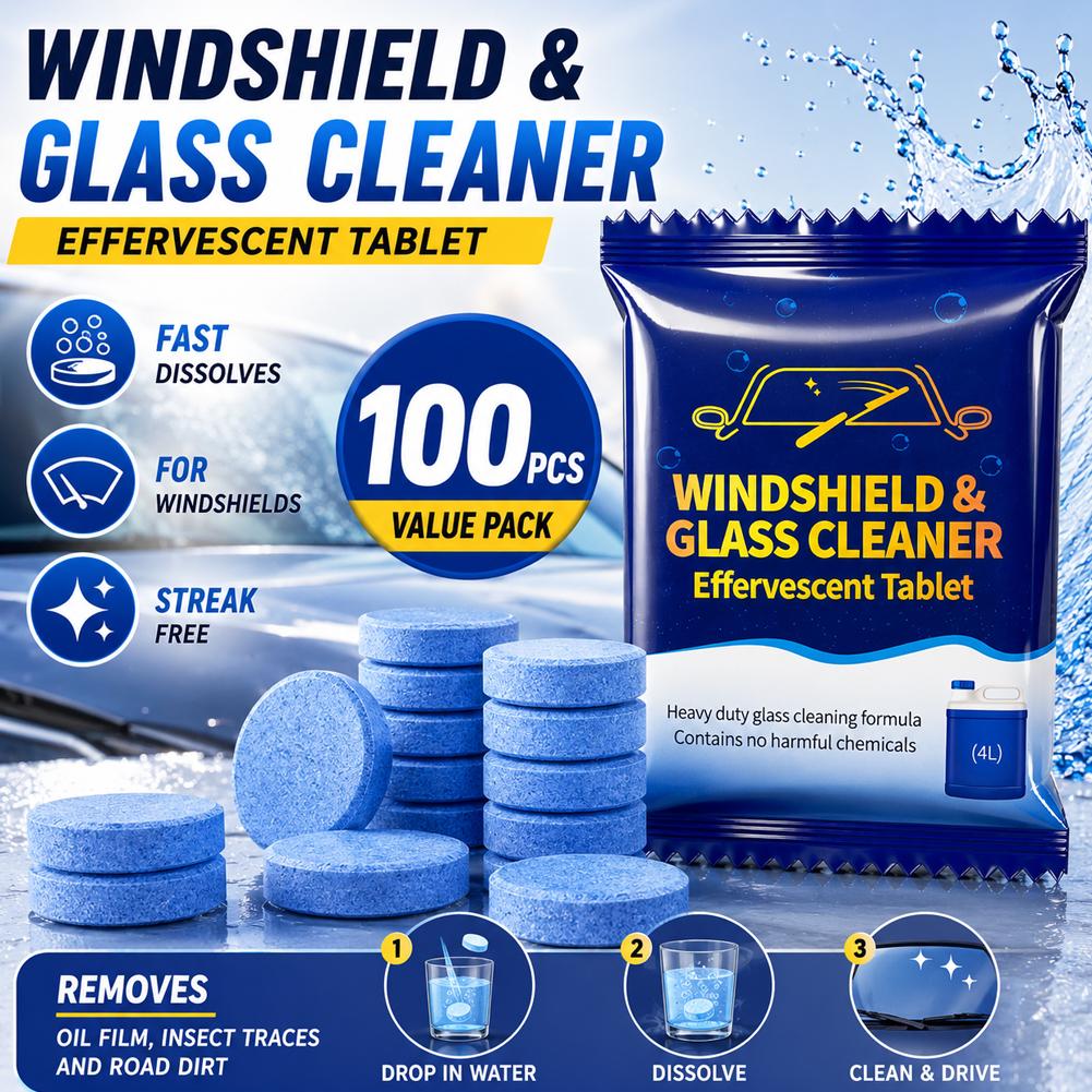 Car Windshield Washer Efferves - đánh giá và giá Glass Cleaner Streak