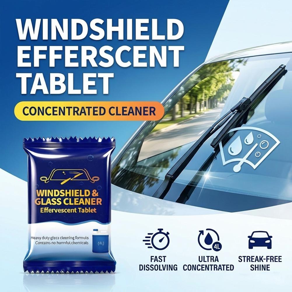 Car Windshield Washer Efferves - đánh giá và giá Glass Cleaner Streak