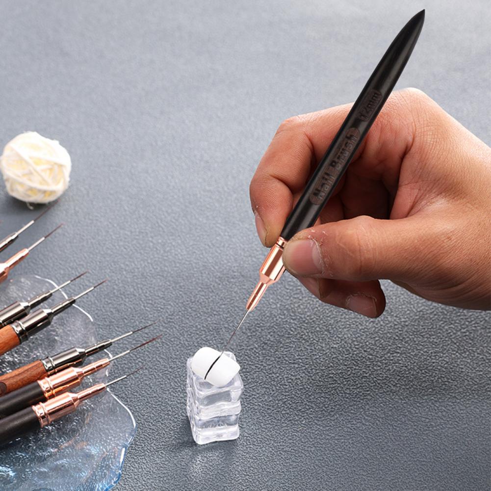 Fine Detail Nail Brush 6/9/12/ - đánh giá và giá Detailing Brush Set