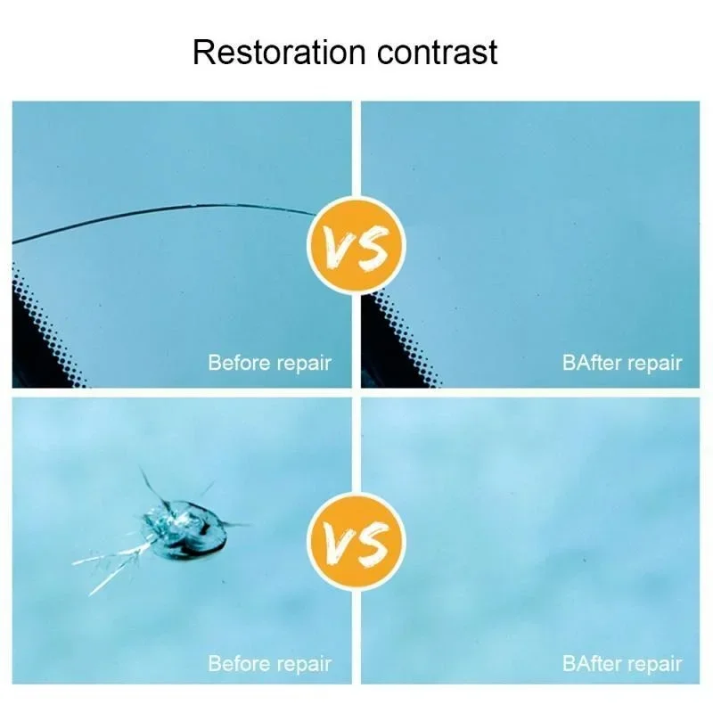 Car Glass Scratch Repair Fluid - đánh giá và giá Glass Cleaner Streak