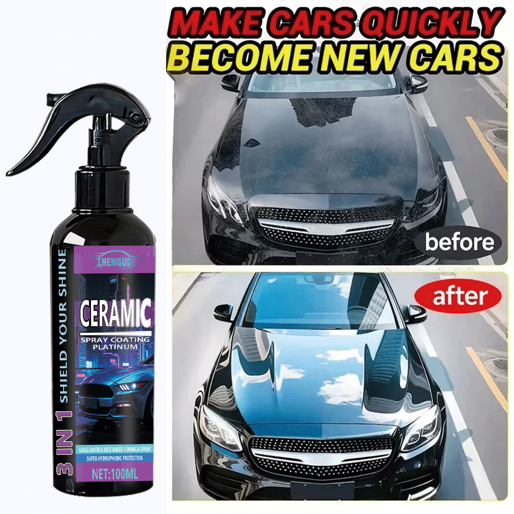 Nano Ceramic Car Coating Spray - đánh giá và giá Car Wax Ceramic Coating