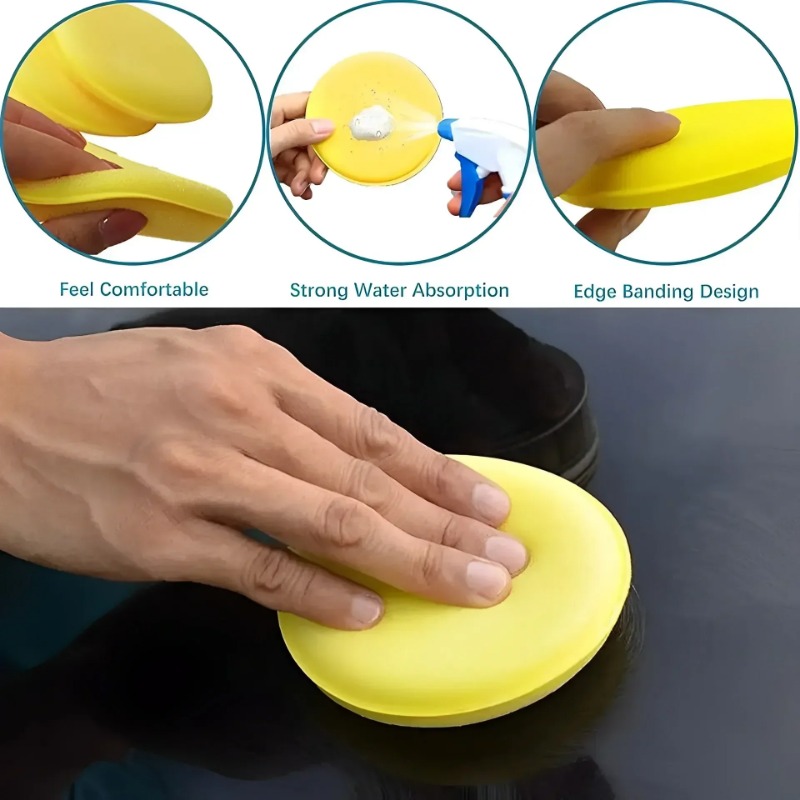 6PCS Car Care Foam Wax Applica - đánh giá và giá Wax Applicator Pad