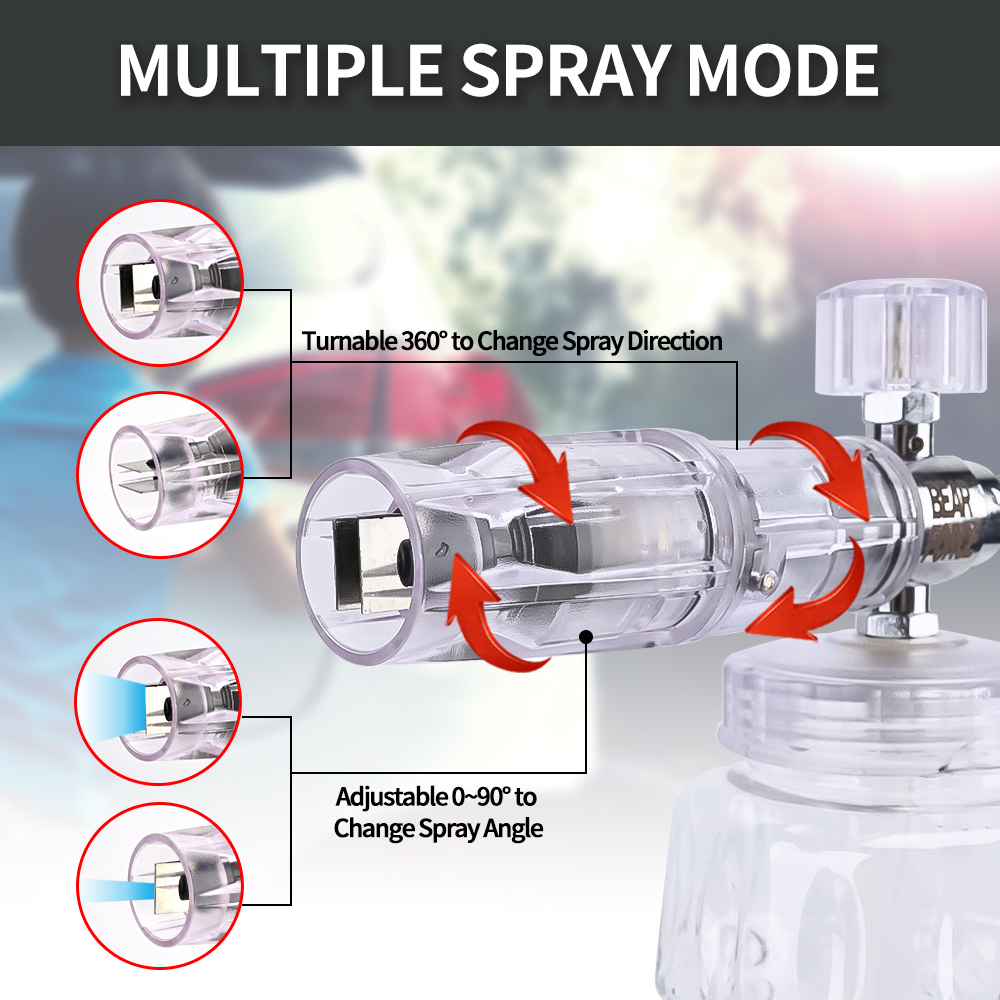Foam Generator Foam Cannon Foa - đánh giá và giá Pressure Washer Foam Gun
