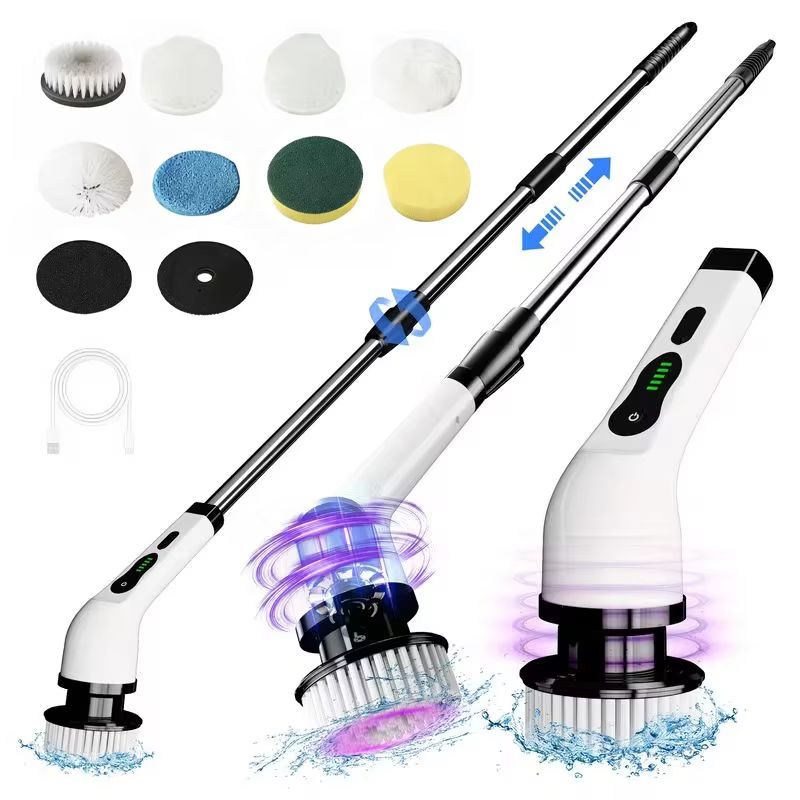 Wireless Electric Spin Scrubbe - đánh giá và giá Car Cleaning Brush