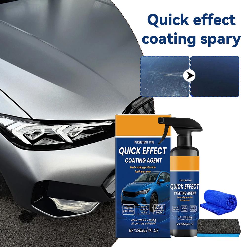 Car Coating Spray Quick Effect - đánh giá và giá Car Wax Ceramic Coating