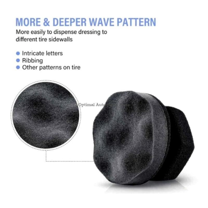 4 Gói Xe Sáp Applicator Bọt Bi - đánh giá và giá Wax Applicator Pad