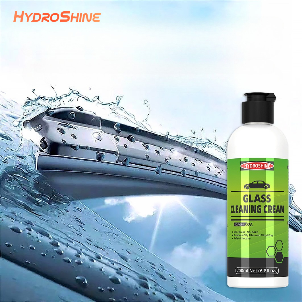 Hydroshine Car Glass Oil Film  - đánh giá và giá Glass Cleaner Streak