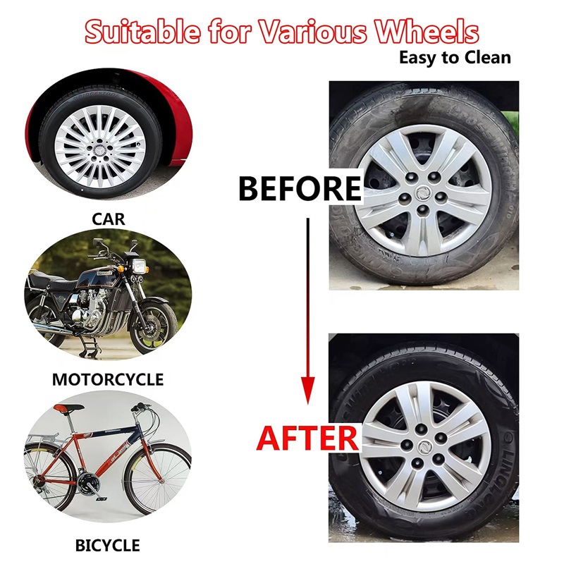 Car Wheel Brush Soft Bristle T - đánh giá và giá Wheel Cleaner Alloy